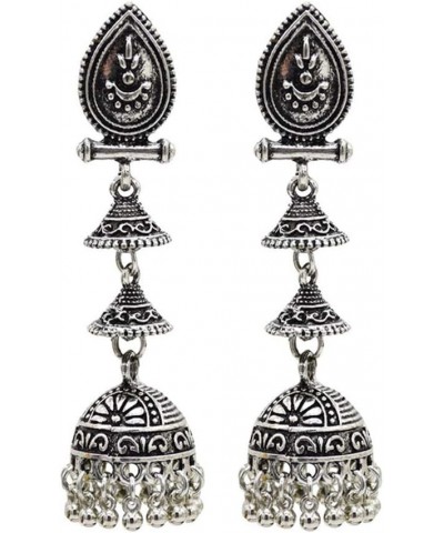 Earrings, Ethnic Earrings Thailand India Long Drop Pendant Jewelry Dangle Bells Tassel Women Antique Luxury Vintage Charms Pa...