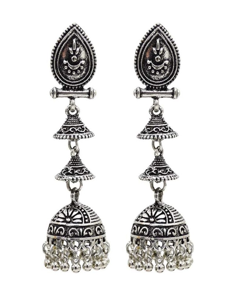 Earrings, Ethnic Earrings Thailand India Long Drop Pendant Jewelry Dangle Bells Tassel Women Antique Luxury Vintage Charms Pa...