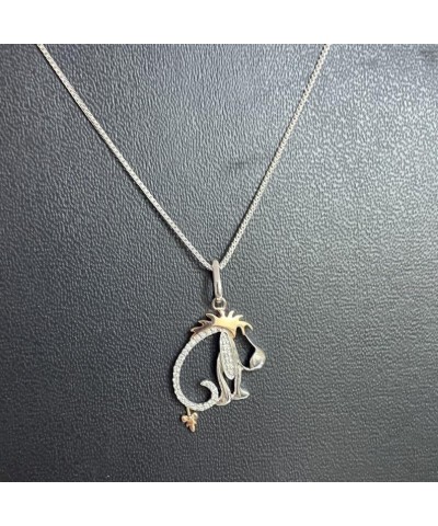 womens 14 Gold over Sterling Silver 0.20 Ct Treasures Winnie the Pooh Pendant Necklace 18 $38.49 Necklaces