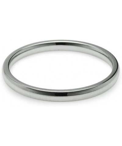 2mm Stainless Steel Prime Comfort Fit Unisex Wedding Band Ring, Sizes 5-13 w/Gift Pouch $9.85 Rings