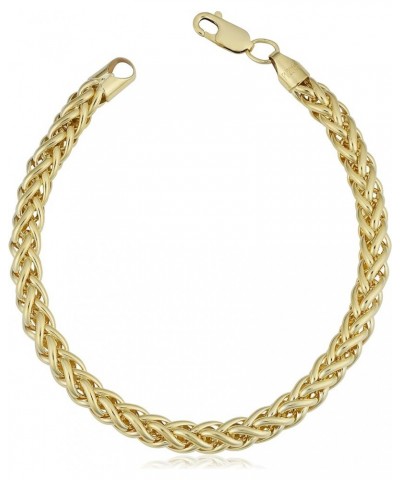 14k Yellow Gold Filled Heavyweight Unisex 6 mm Franco Link Chain Bracelet 7.5 Inches $52.89 Bracelets