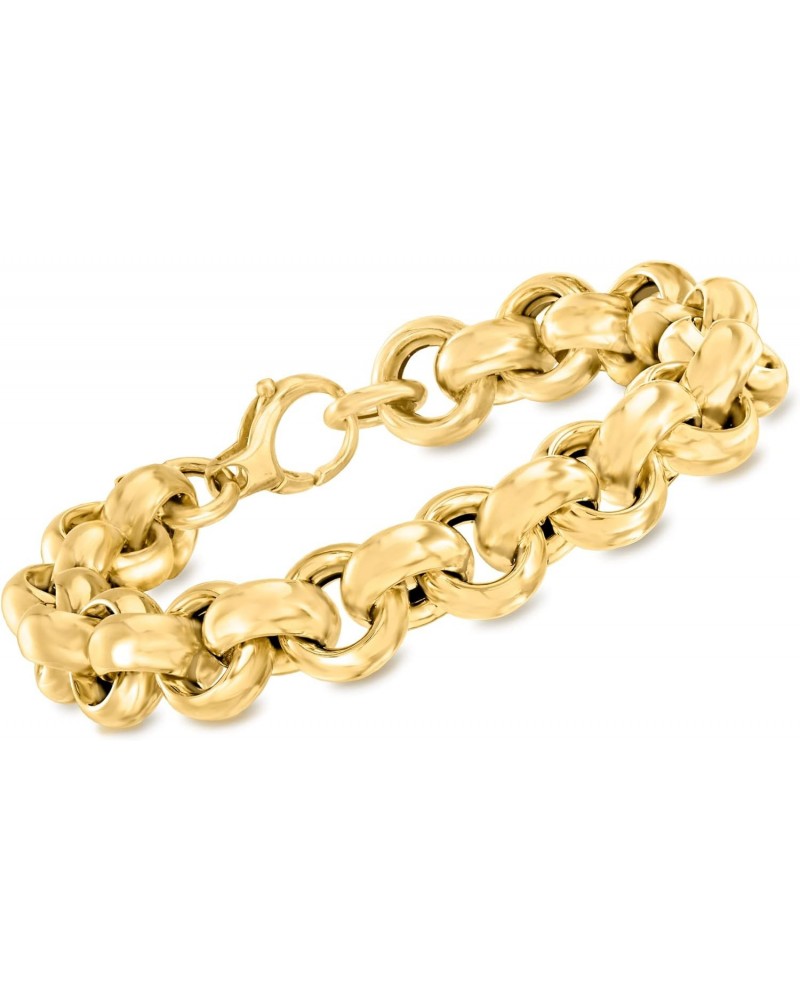 Italian 14kt Yellow Gold Rolo-Link Bracelet. 7 inches $740.00 Bracelets