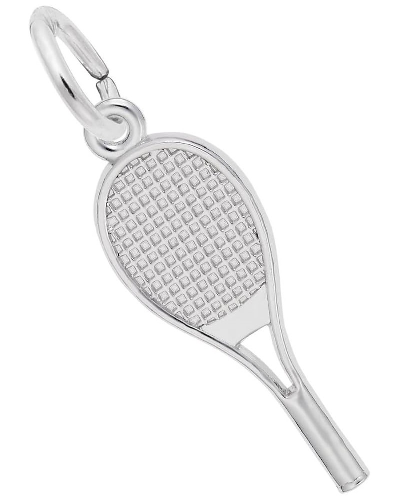 Tennis Racquet Charm Pendant Available in Gold or Sterling Silver Sterling Silver 0.925 $86.80 Pendants