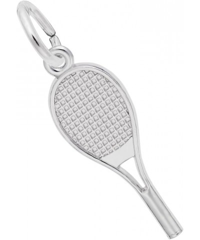 Tennis Racquet Charm Pendant Available in Gold or Sterling Silver Sterling Silver 0.925 $86.80 Pendants