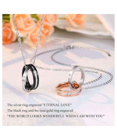 Matching Necklace for Couples/Boyfriend/Girlfriend/Husband/Wife, Anniversary Wedding Gifts for Him Her To my man $7.24 Necklaces