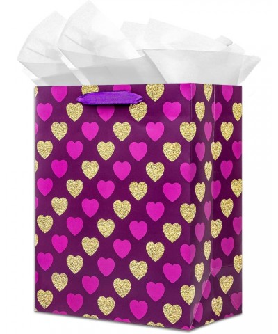 FLYAB 13" Large Mother's Day Gift Bags with Tissue Paper Mother's Day Anniversary Birthday Gift Bags for Women Wife Mother Au...