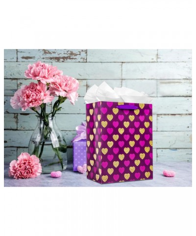 FLYAB 13" Large Mother's Day Gift Bags with Tissue Paper Mother's Day Anniversary Birthday Gift Bags for Women Wife Mother Au...