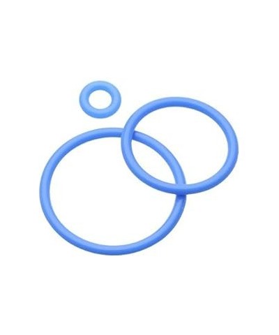 Hypo-Allergenic Replacement Silicone O-Ring (Pack of 10) 8g Blue $8.47 Body Jewelry