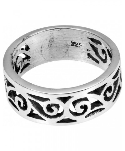 Everyday Soft Open Swirl Band .925 Sterling Silver Ring $12.10 Rings