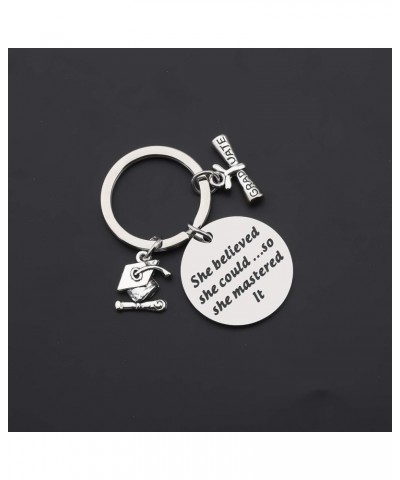 Graduation Jewelry Inspirational Gift for Women Girl Sister Mother Friend Keyring $8.34 Body Jewelry