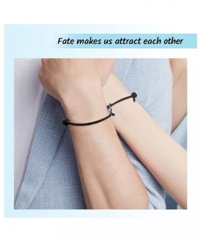 Couple Bracelet Relationship Matching Bracelets Set 2 PCS Friendship Rope Bracelet Set Gift for Couple Women Men Boyfriend Gi...