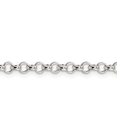 3mm Sterling Silver Solid Rolo Chain Necklace 28.0 Inches $30.74 Necklaces