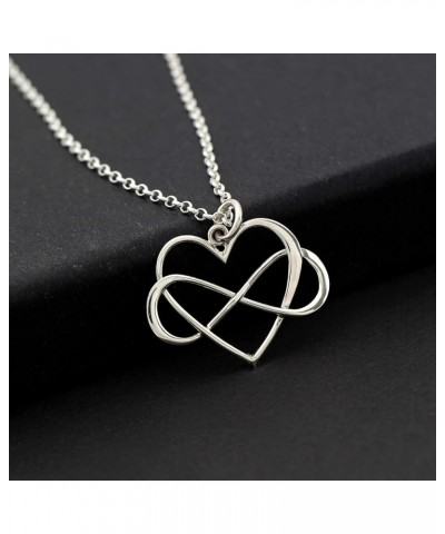 for My Mom • You are The World • Mother's Gift from Child 16.0 Inches Silver Infinity Heart $20.44 Necklaces