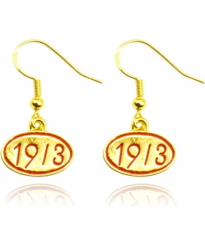 Sorority Gifts for Women Greek Sorority 1913 Earrings Sorority Paraphernalia Jewellery Sisterhood Gift for Women Girls 1913 e...