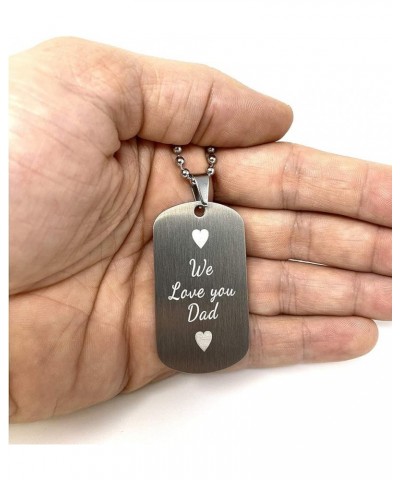 Personalized Sport Silhouette Customize Engrave Message Name Dog tag Necklace Pendant 24 inch Stainless Steel Chain Giftpouch...