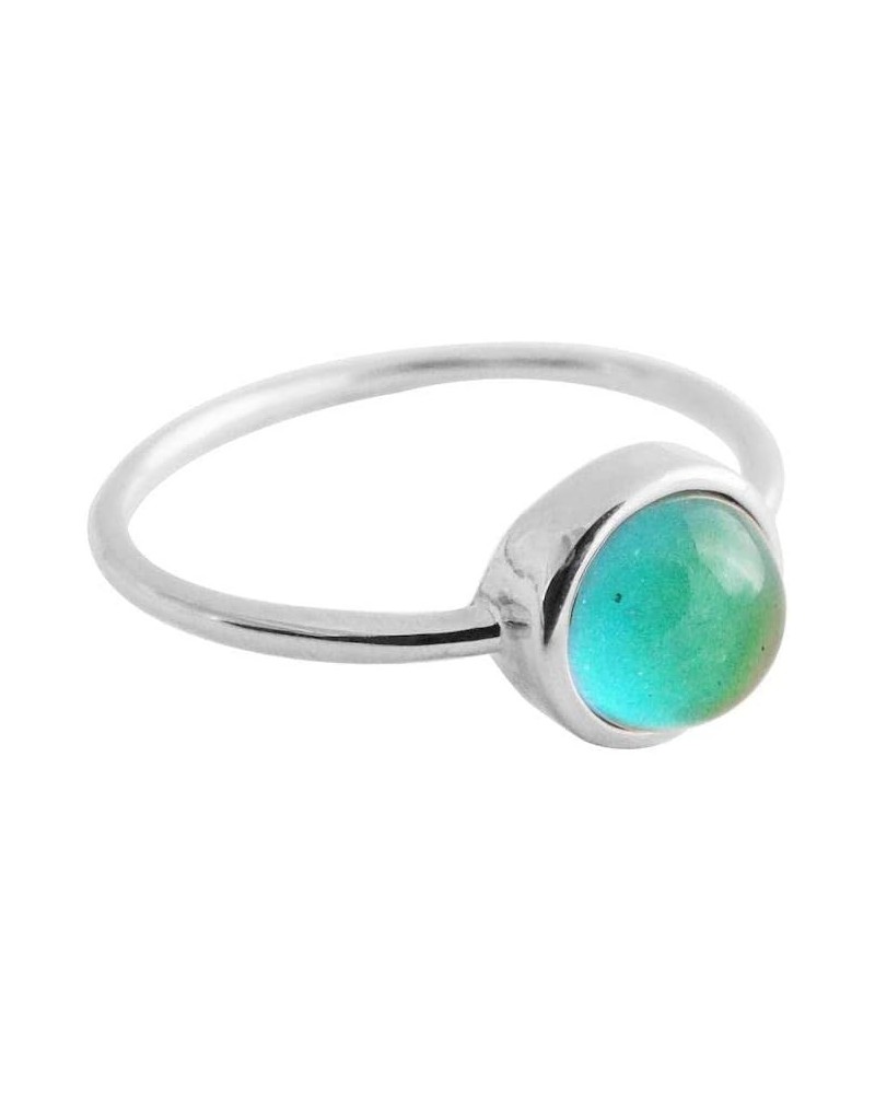 Mood Ring in Gold, Rose Gold, or Silver | Size 4, 5, 6, 7, 8, 9, 10,11 | Minimalist, Delicate Jewelry Silver $12.50 Rings