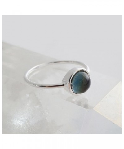 Mood Ring in Gold, Rose Gold, or Silver | Size 4, 5, 6, 7, 8, 9, 10,11 | Minimalist, Delicate Jewelry Silver $12.50 Rings