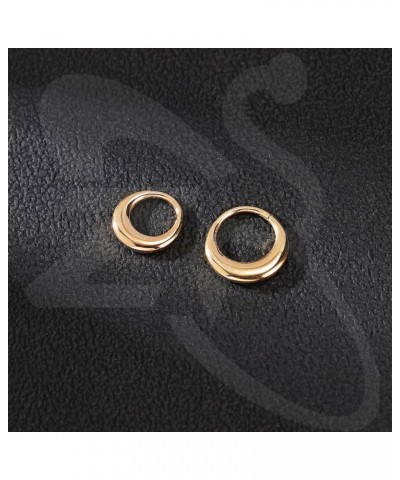 16G Segment Septum Nose Rings for Women Men, 8mm 10mm ASTM F136 Titanium Clicker Cartilage Earrings Teardrop Hoop Rook Helix ...