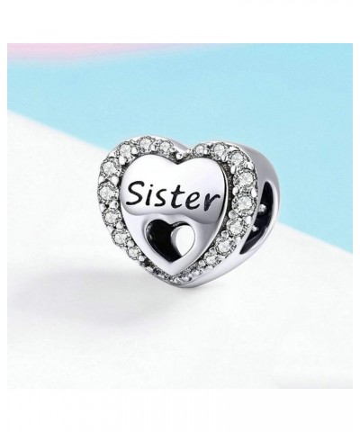 Grandma Charm 925 Sterling Silver Super Mom Family Charm Sister Charm Mother Charm Father Charm Love Charm for Pandora Charm ...