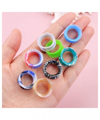 Silicone Gauges Flexible Tunnels 6g-1'' Ear Gauges Flesh Tunnels 16Pcs Ear Plugs Body Piercing Jewelry 1/2''(12.7mm) $8.95 Bo...