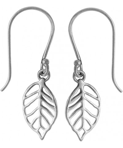 Jewelry Sterling Silver Leaf Earrings $12.00 Earrings