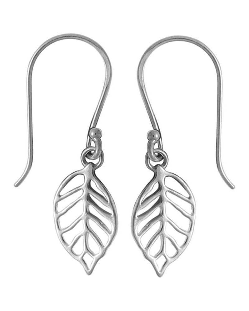 Jewelry Sterling Silver Leaf Earrings $12.00 Earrings