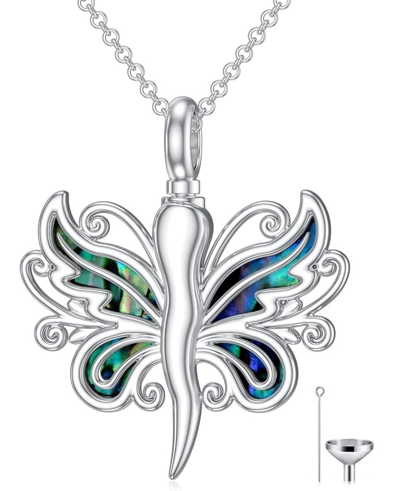 Cremation Jewelry for Ashes Tree of Life Rose Viking Music Butterfly Guitar Hummingbird Dragonfly Angel Wing Urn Pendant Neck...