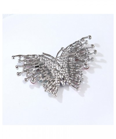 Butterfly Brooch Corsage Wedding Brooch Pin Brooches Colorful Crystal Butterfly Insect Lapel Pin Gift for Women Girls Clothin...