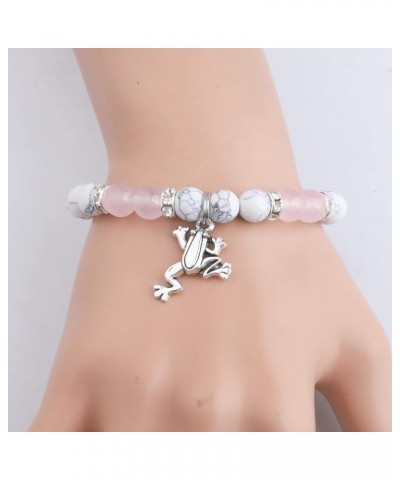 Lucky Frog Gift Frog Gemstone Beaded Healing Bracelet It Is A Lucky Frog To Help See You Through lucky frog bead $12.12 Neckl...