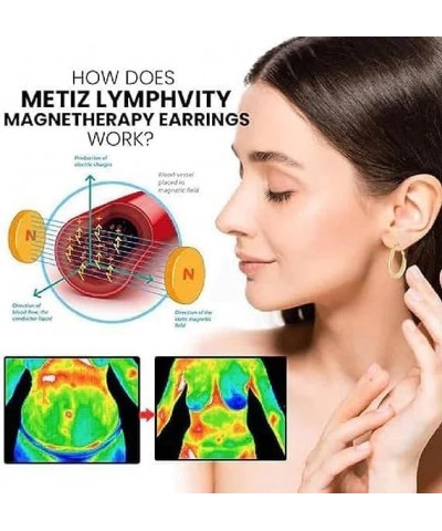 Lovefinity™ Lymphatic Magnetotherapy Earrings, Flysmus Halolux Lymphvity Germanium Earrings, Atheniz Lymphatic Drainage Earri...