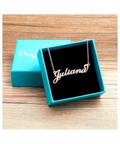 Sterling Silver Pendant Customized Personalized Name Necklace Juliana $15.95 Necklaces