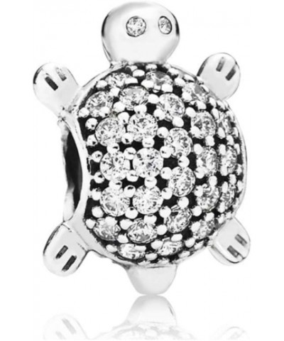 Clear Crystal Sea Turtle Charm Bead $6.50 Bracelets