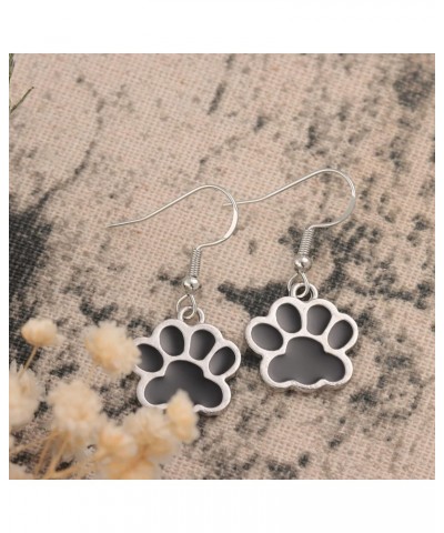 Paw Print Gifts for Women Earrings Teens Dog Lovers Dog Mom Earrings Puppy Dog Paw Earrings $7.53 Earrings