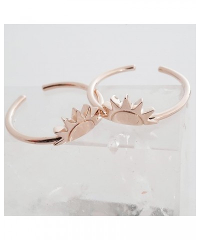 Sun to Sunset BFF Ring Set in Gold, Rose Gold, or Silver | Minimalist, Delicate Jewelry Rose Gold $14.50 Rings