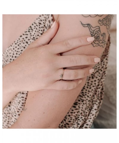 Sun to Sunset BFF Ring Set in Gold, Rose Gold, or Silver | Minimalist, Delicate Jewelry Rose Gold $14.50 Rings