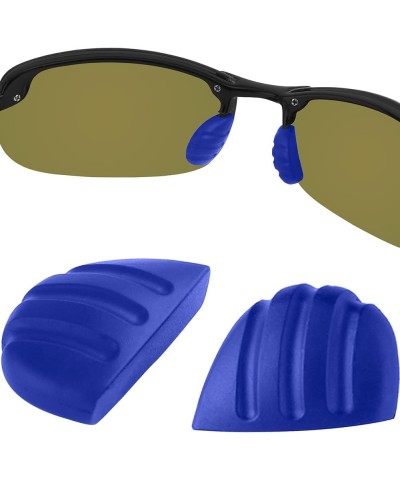 Replacement Nose Pads Nose Piece for Maui Jim Ho'okipa MJ407 Sunglasses Deep Blue-1 Pair $9.00 Body Jewelry