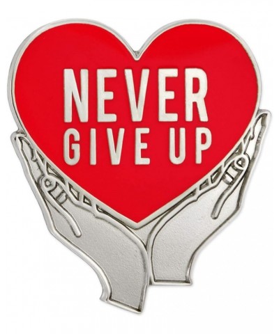 Heart Disease Awareness Enamel Lapel Pin – Nickel Plated Red Ribbon Pin – Support Heart Health – Jewelry Brooch Pin with Secu...