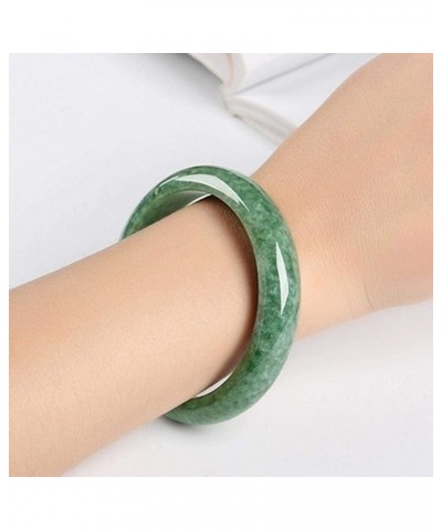 Green Jade Bangle Bracelet for Women Natural Jadeite Bangles with Gift Box and Certificate (Size : 52mm) 66mm $11.25 Bracelets