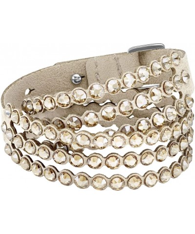 Crystal Power Collection Bracelet in Brown $41.16 Bracelets