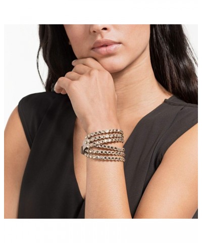 Crystal Power Collection Bracelet in Brown $41.16 Bracelets