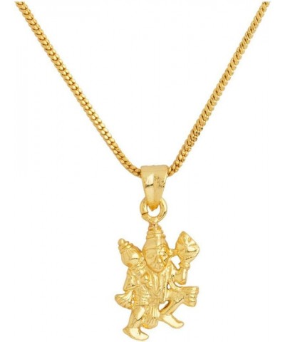 Pendant Locket Lord Ganesha/Ganesh Ji, om Handmade Art Gold Plated Jewelry for Men,Women & Girls, Boys Hanuman Ji $10.76 Neck...