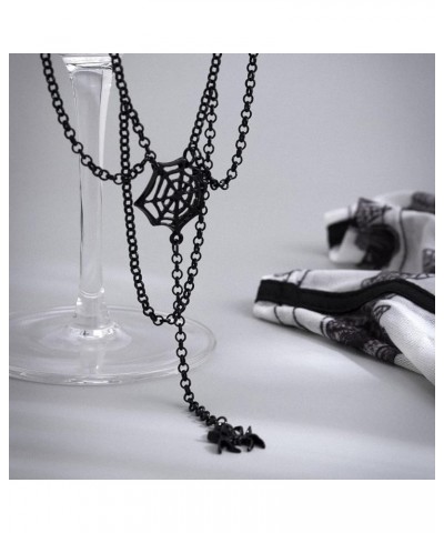 Halloween Necklace for Women Spider Necklace Vintage Gothic Spider Choker Adujstable Spider Pendant Necklace Costume Accessor...