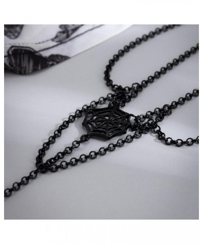 Halloween Necklace for Women Spider Necklace Vintage Gothic Spider Choker Adujstable Spider Pendant Necklace Costume Accessor...