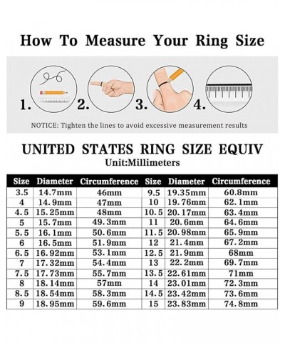 Women Titanium Ring Cubic Zirconia Eternity Ring for Her, 18K Gold Plated Dome High Polished Wedding Band Comfort Fit Size 4-...