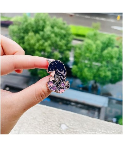 Raiden Shogun Metal Brooch Gaming Figure Cute Cartoon Metal Badge Lapel Pins for Women Girls Birthday Gifts c $10.70 Brooches...