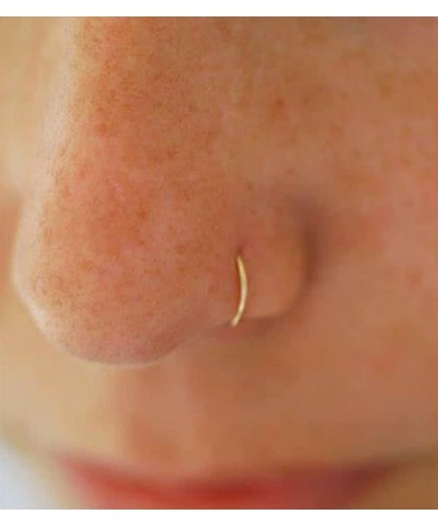 Nose Rings Nose Piercings Nose Rings Hoops Nose Ring Surgical Steel Nose Ring 20g Nose Piercings Jewelry Double Hoop Nose Rin...