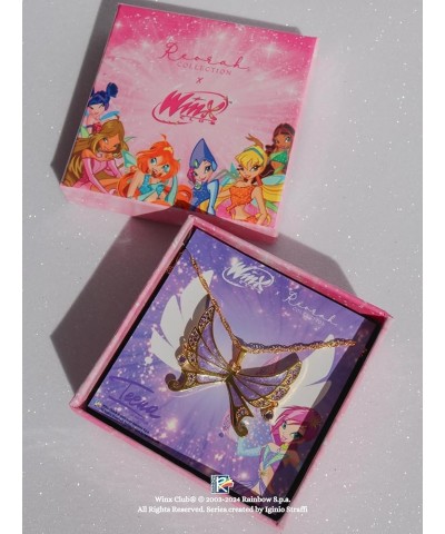 Winx Club® Tecna Enchantix Wings Necklace Gold $27.49 Necklaces