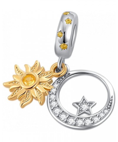 Sun Celetic Kont Girl Crown Infinite Flower Key Lock Charm for Pandora Bracelet Sun Moon Star $9.27 Bracelets