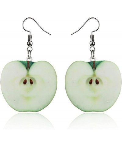 Dearanswer Creative Fruits Dangle Drop Earrings Unique Lightweight Cute Fruit Pendant Earrings Fruits Acrylic Earrings,Kiwi G...