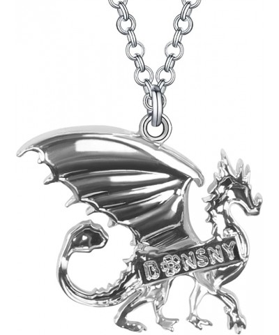 Enamel Alloy Cute Animals Dragon Necklace Fashion Ancient Dragon Pendant Jewelry for Women Girls Gifts Charms Accessories Nav...